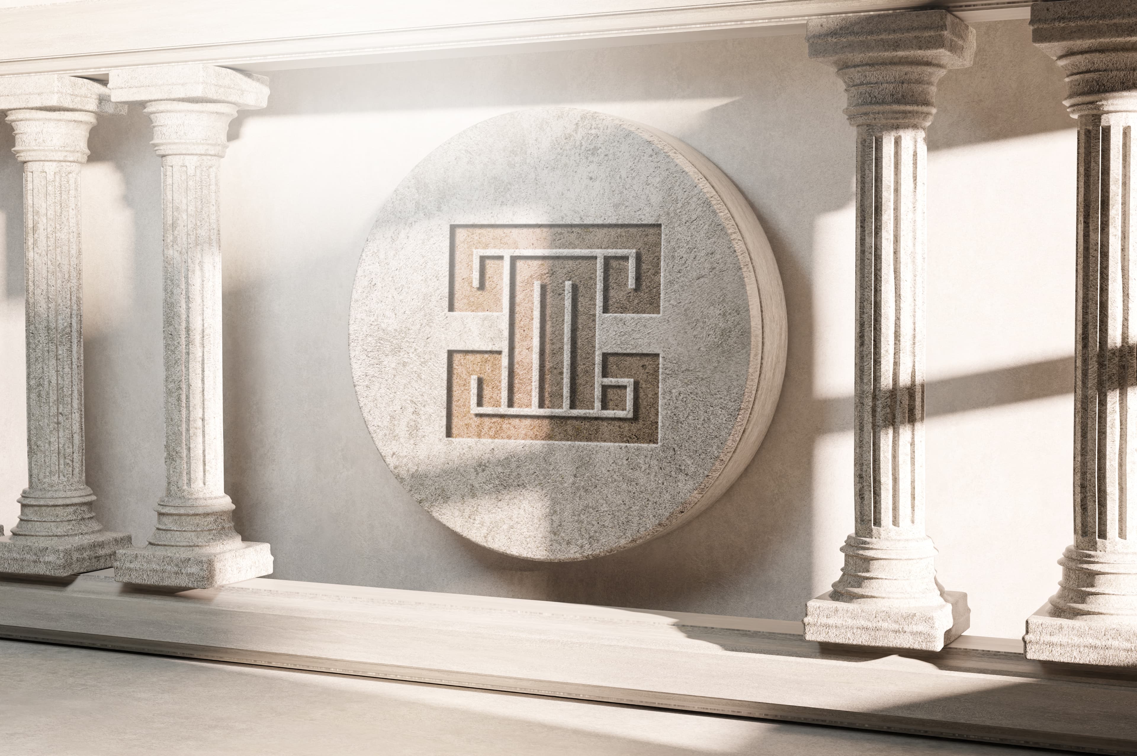 Logo MEZDAD en style digital