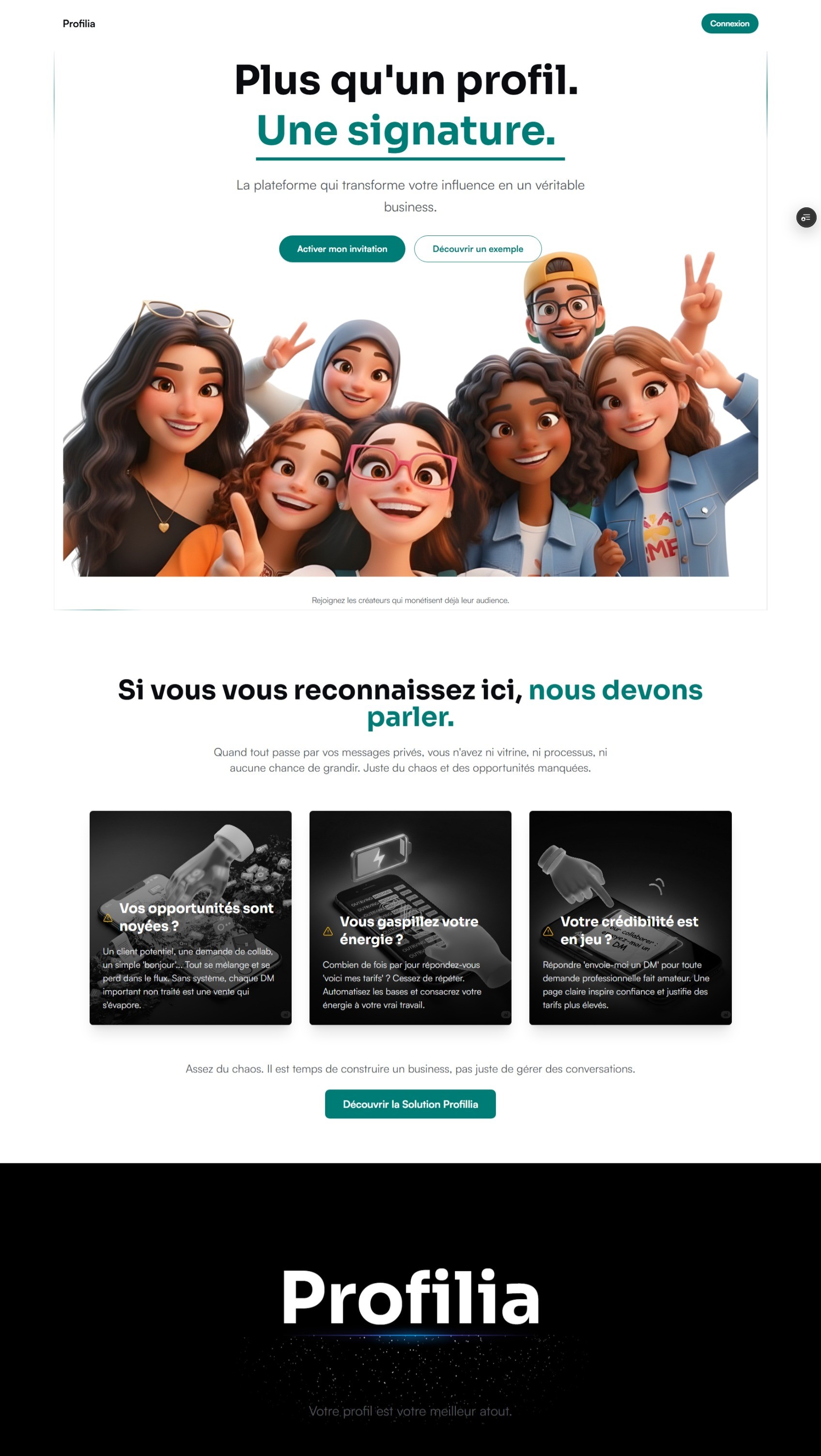 Image du projet Profilia